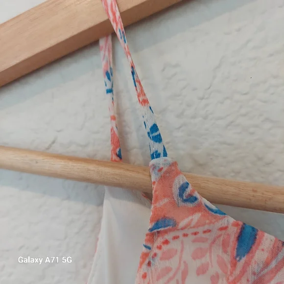 Row A Floral Halter Romper Pink Floral - Picture 12 of 17